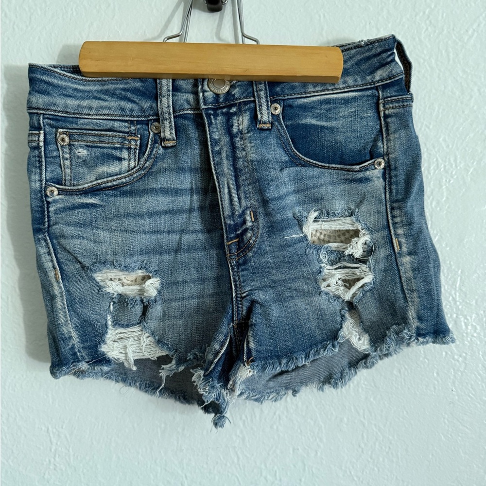 American Eagle Outfitters Blue Denim Shorts
